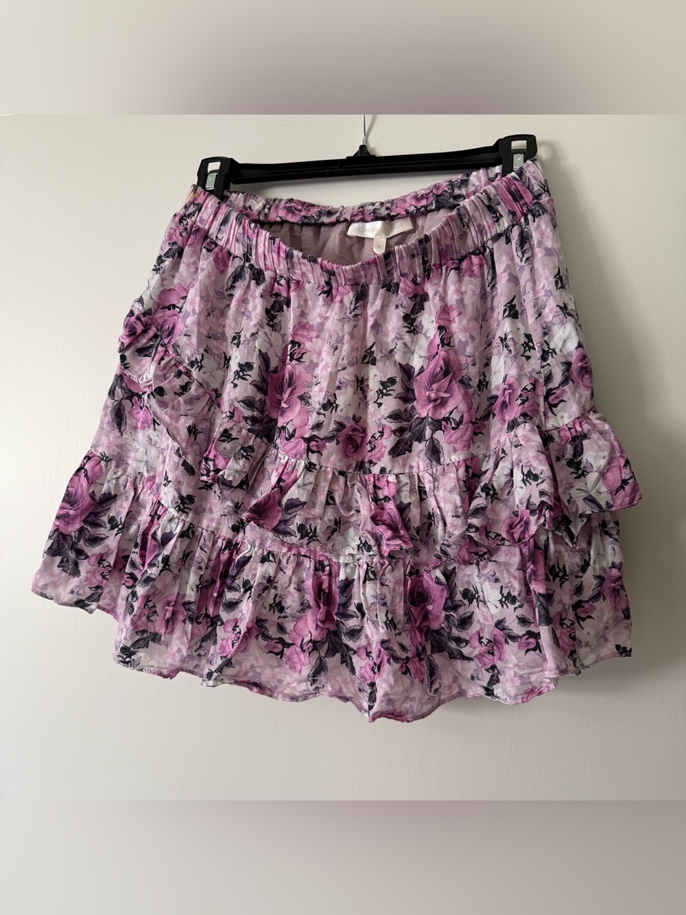 Love Shack Fancy ~ Emma Skirt Sandy Pink Shores ~ size M